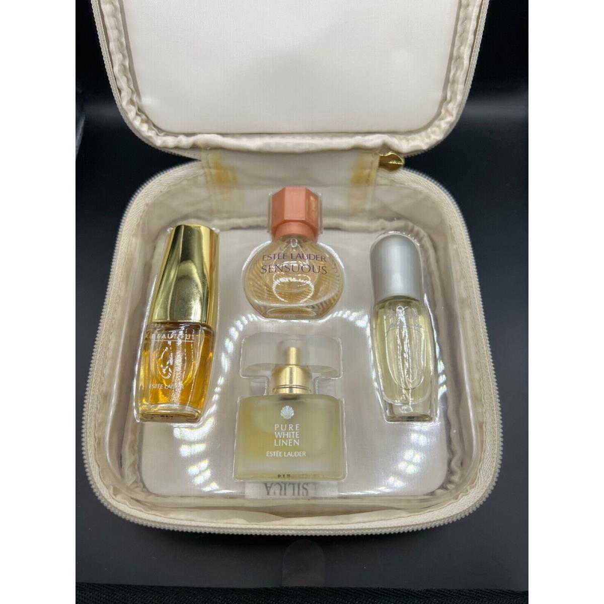 Estee Lauder Edp X 4 Piece Spray Mini Gift Set with Bag