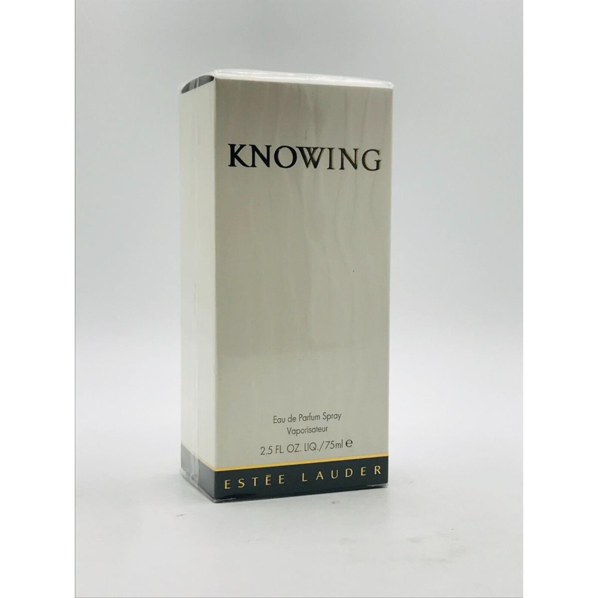 Estee Lauder Knowing Women Parfum Spray 2.5 oz 75 ml