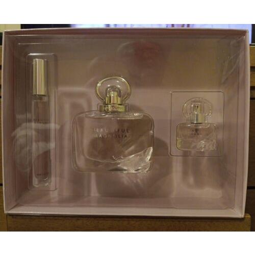 Estee Lauder Beautiful Magnolia Edp 1.7 fl oz 3pc Gift Set