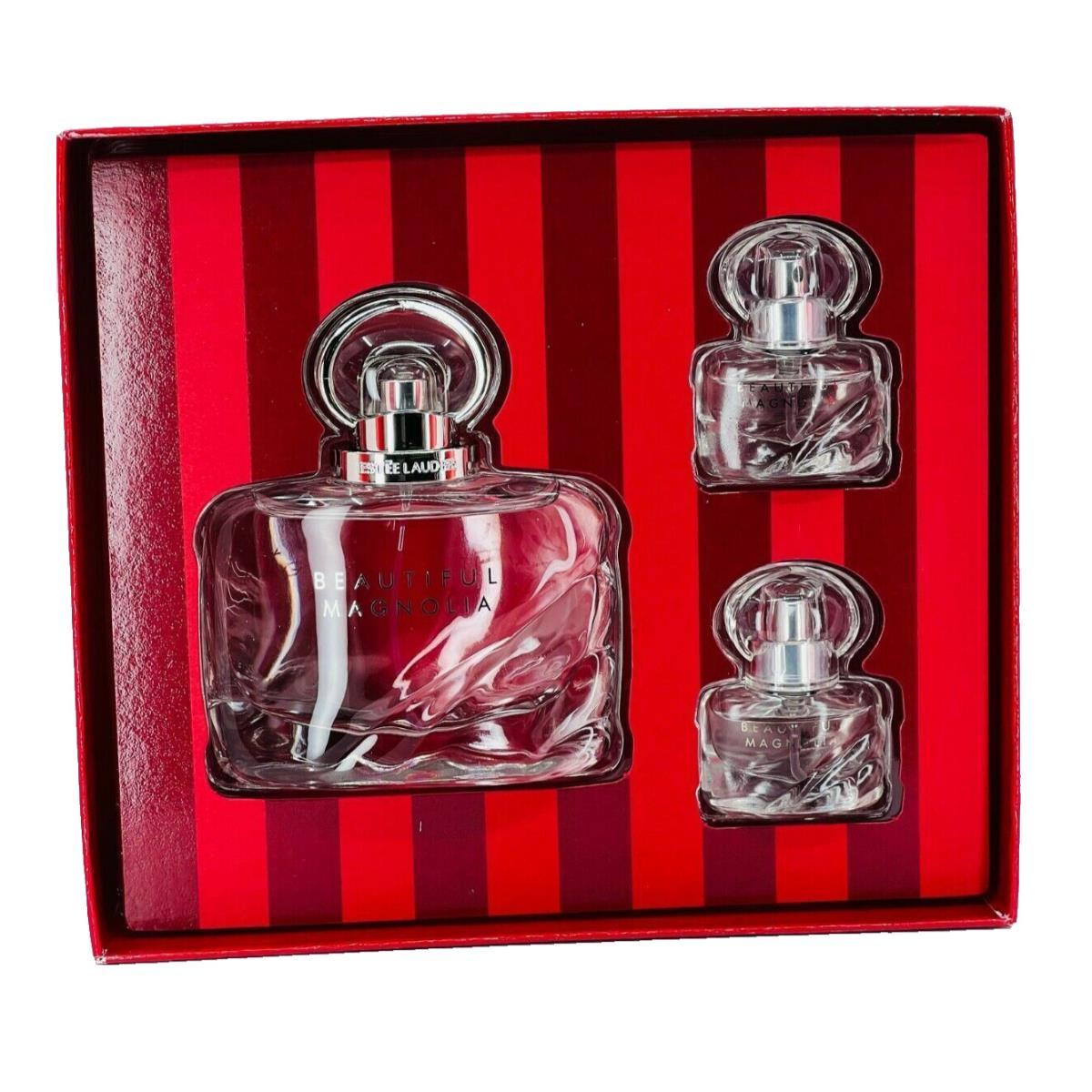 Estee Lauder Beautiful Magnolia Eau De Parfum Edp 3pc Gift Set Holiday