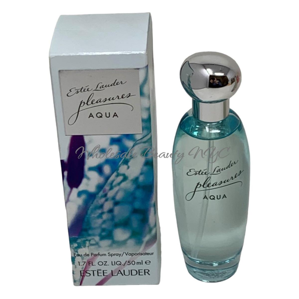 Estee Lauder Pleasures Aqua Eau de Parfum Spray For Women 1.7 OZ/50 ml