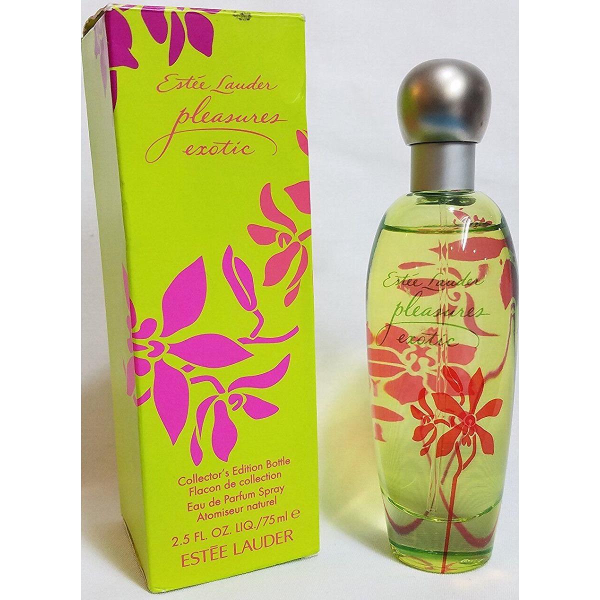 Pleasures Exotic By Estee Lauder-Edp/Spr-2.5oz/75ml-New Inbox-collectors Edition