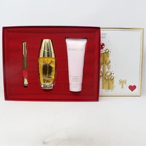 Estee Lauder Beautiful Romantic Destination Eau De Parfum 3 Pcs Set with