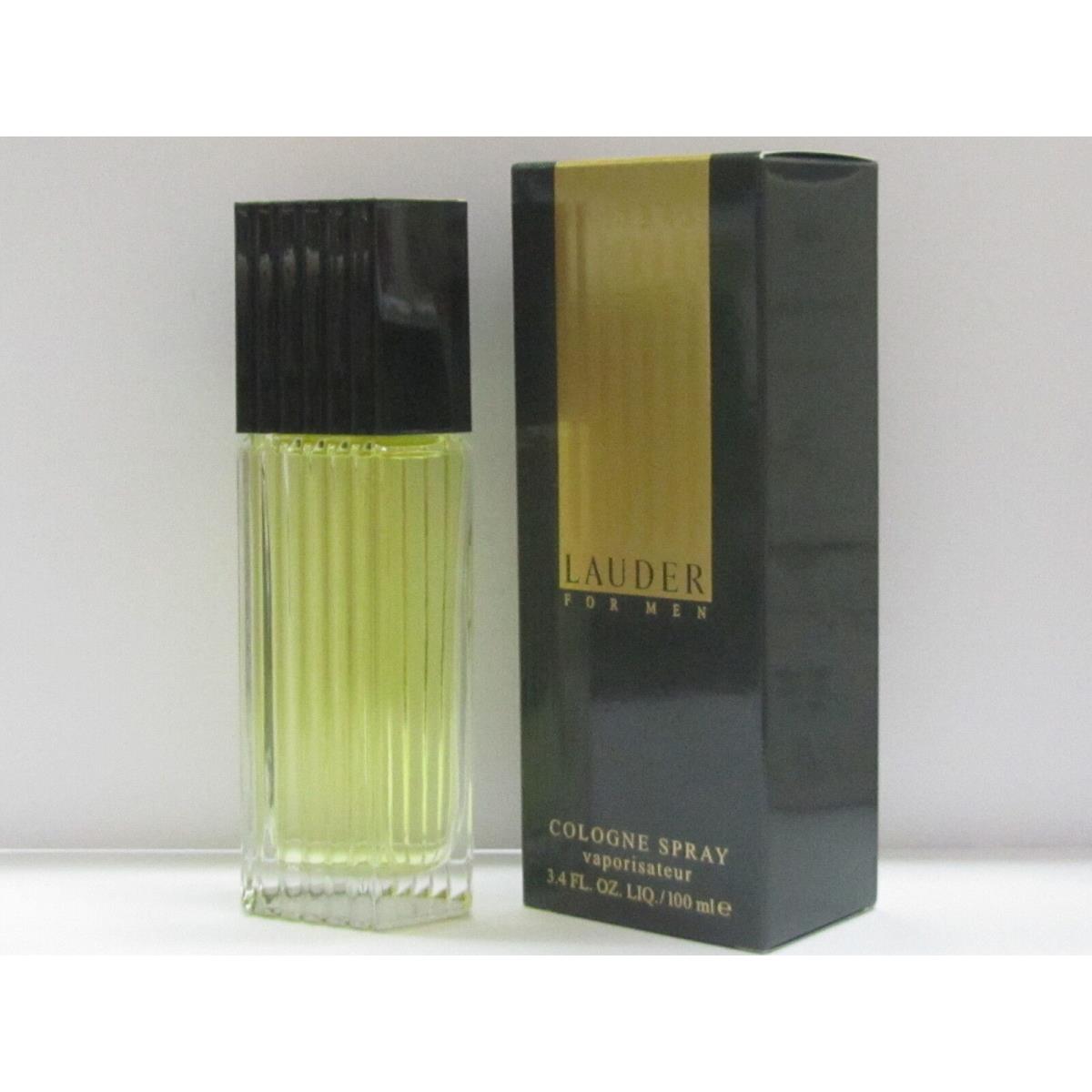 Lauder For Men by Estee Lauder 3.4 oz Cologne / Eau de Cologne Spray Rare