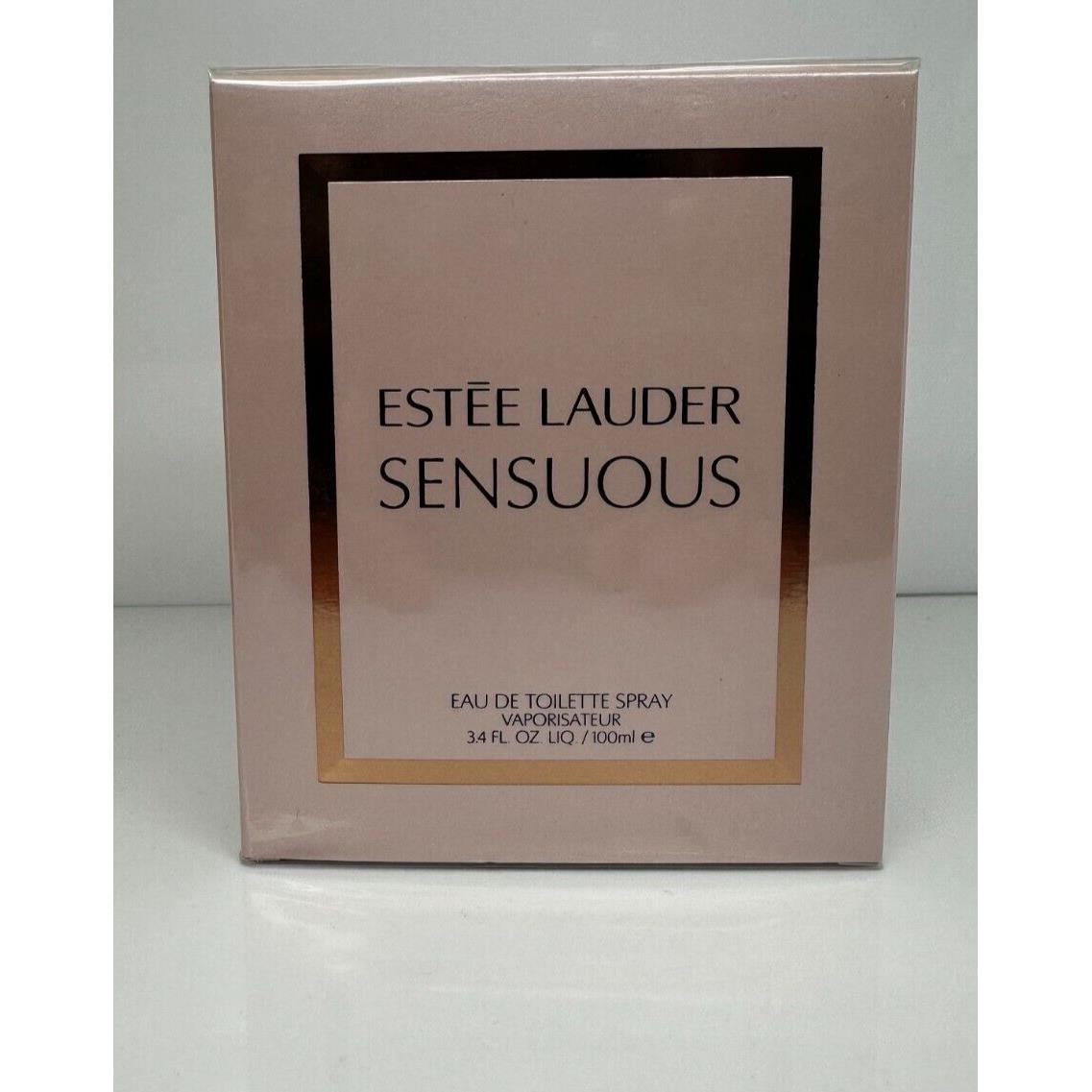 Estee Lauder Sensuous 3.3 3.4 Oz 100ml Edt Spray For Women