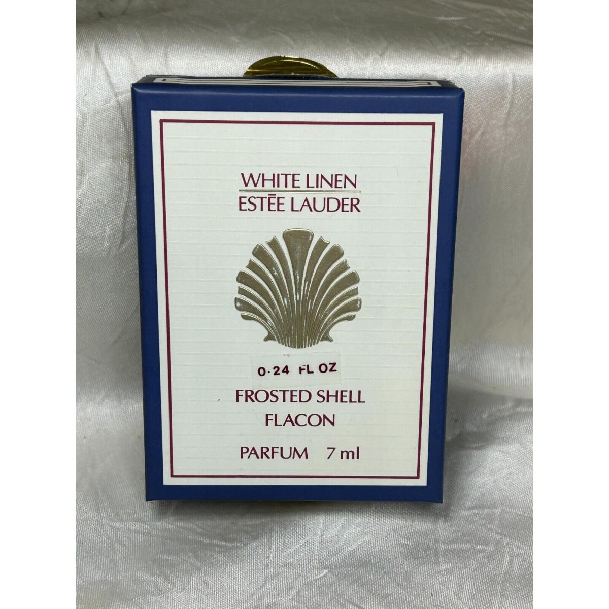 Estee Lauder White Linen 7ML Parfum Frosted Shell Flacon