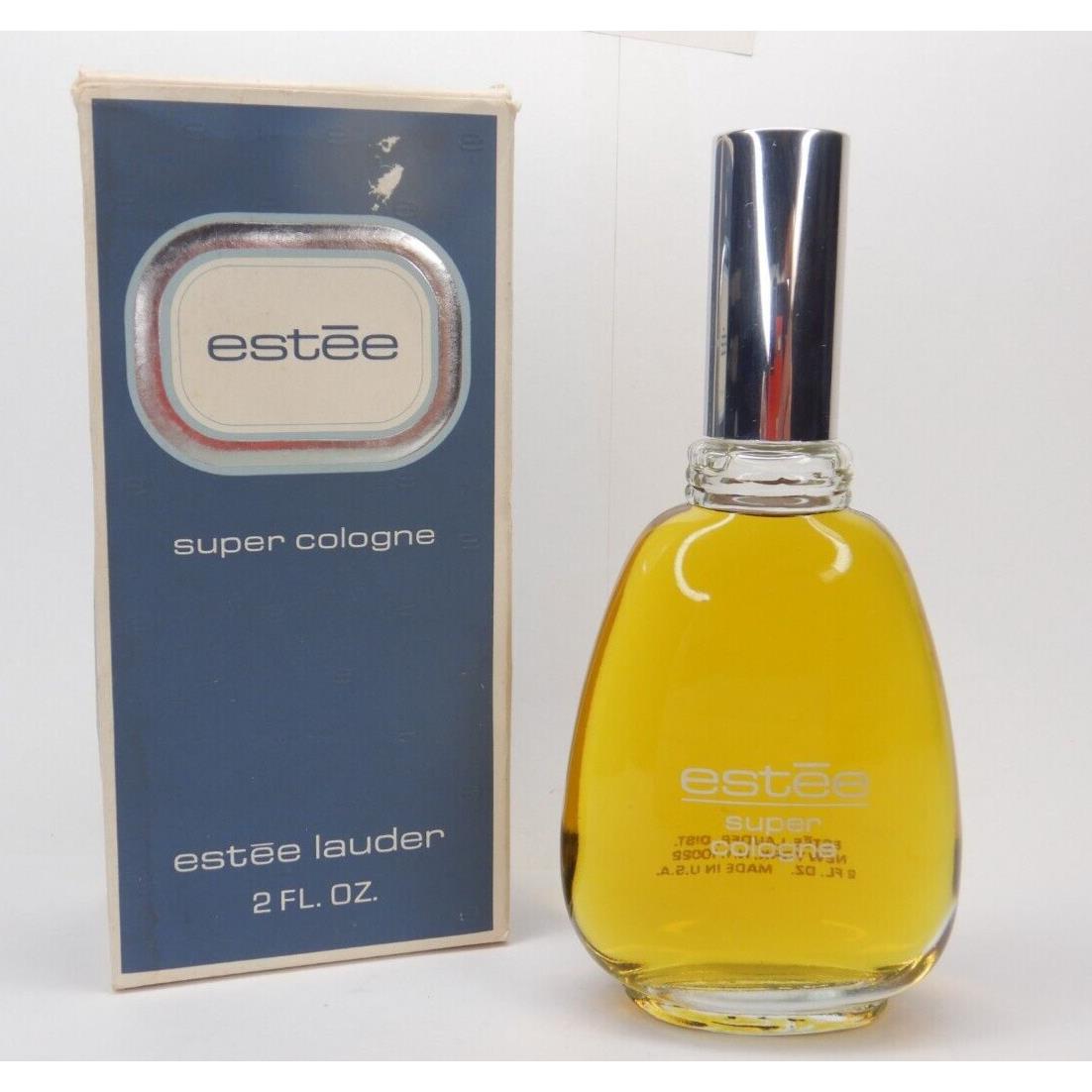 Estee Super Cologne Splash by Estee Lauder 2oz - 60ml 2.0oz Vintage Rare A54 E