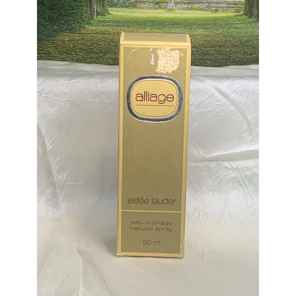 Est e Lauder Alliage 50ml Eau d` Alliage Vintage Spray