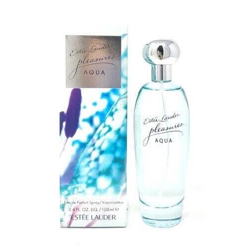 Pleasures Aqua by Estee Lauder For Women 3.4 oz Eau de Parfum Spray
