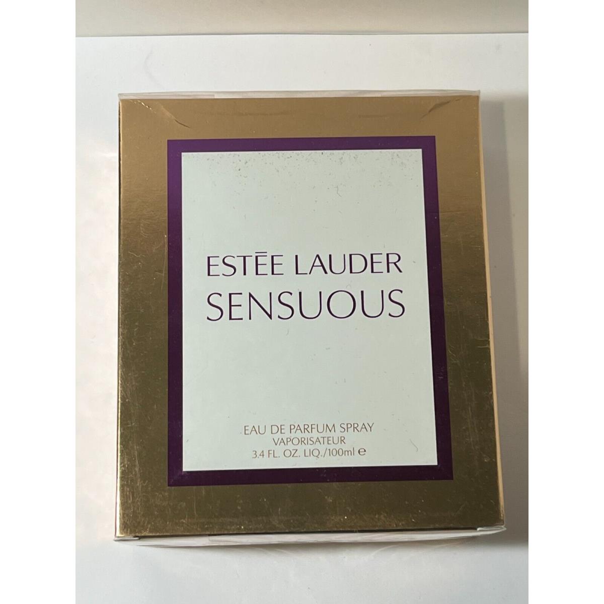 Sensuous by Estee Lauder 3.4 FL oz / 100 ML Eau De Parfum Spray Box