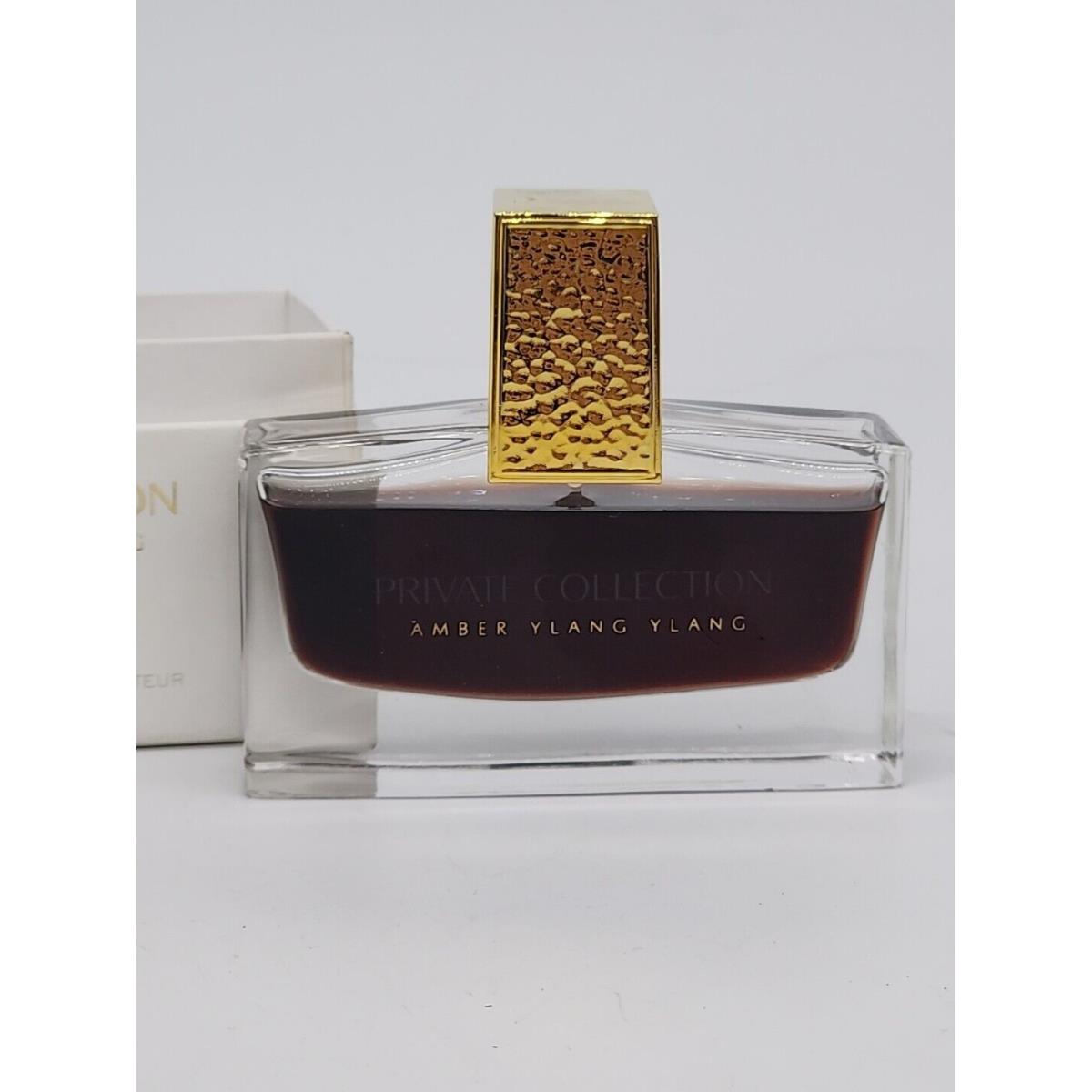 Estee Lauder Private Collection Amber Ylang Ylang Eau De Parfum 1 Oz/ 30 Ml-used