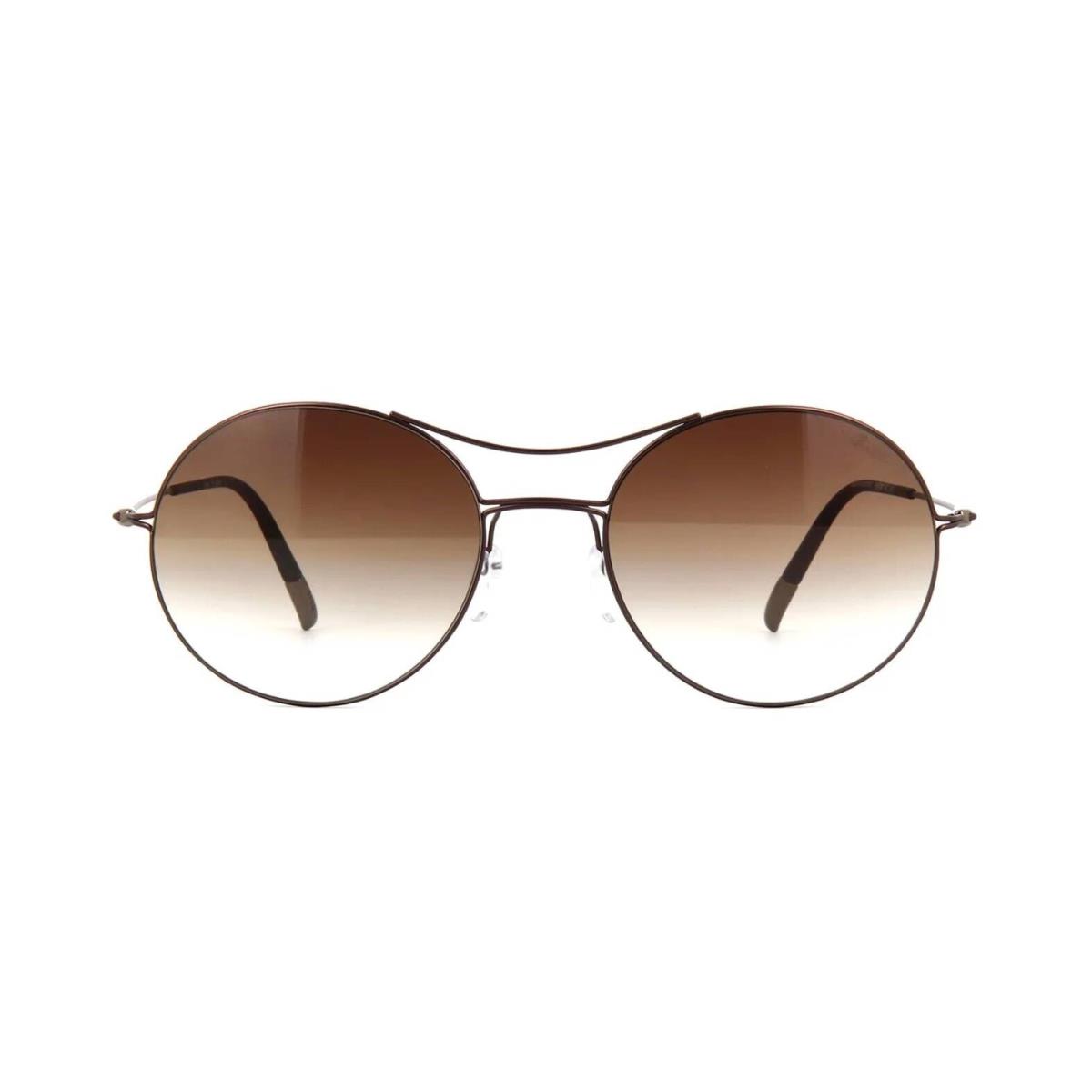 Silhouette Titan Breeze 8694 Brown/brown Shaded 6040 Sunglasses