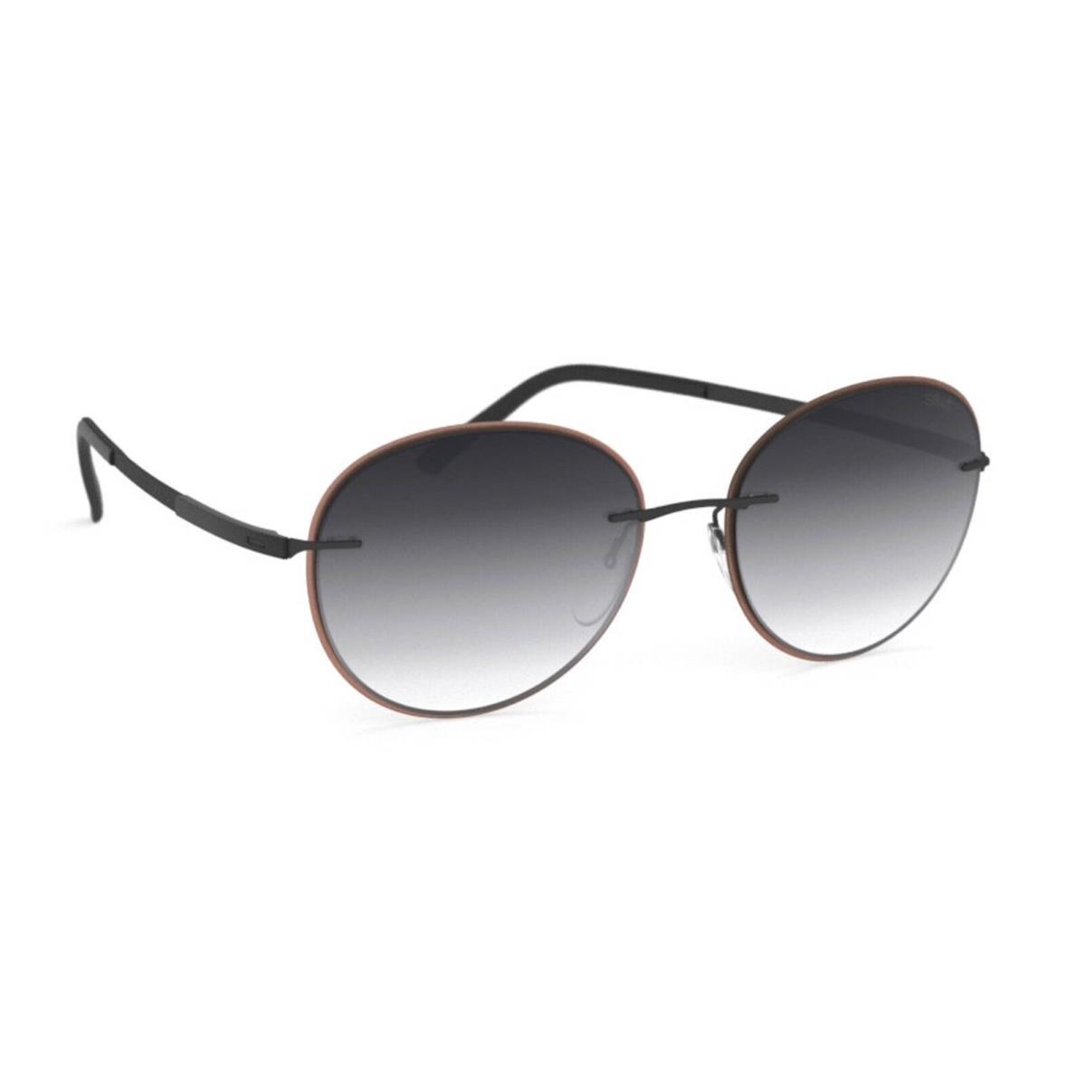Silhouette Accent Shades 8720 Brown/grey Shaded 6040 Sunglasses