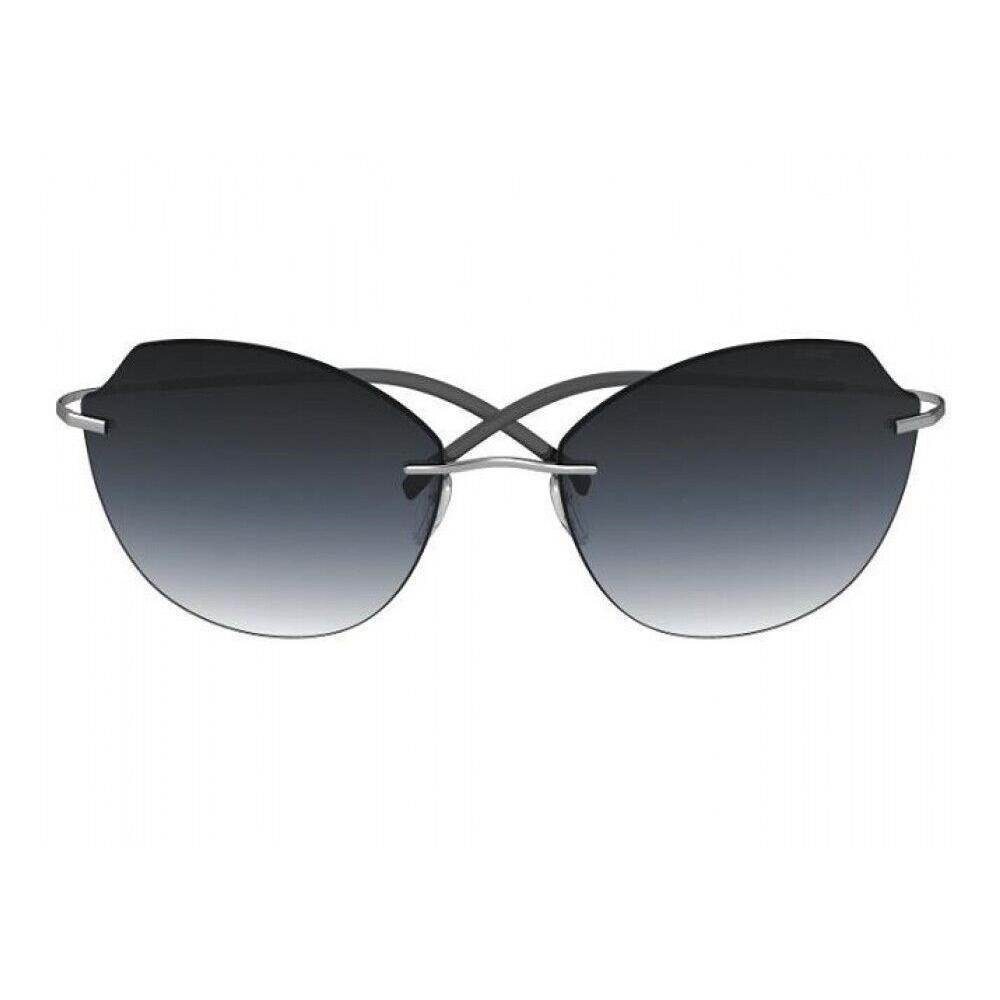 Silhouette Tma Icon 8158 Silver/grey Shaded 6560 Sunglasses