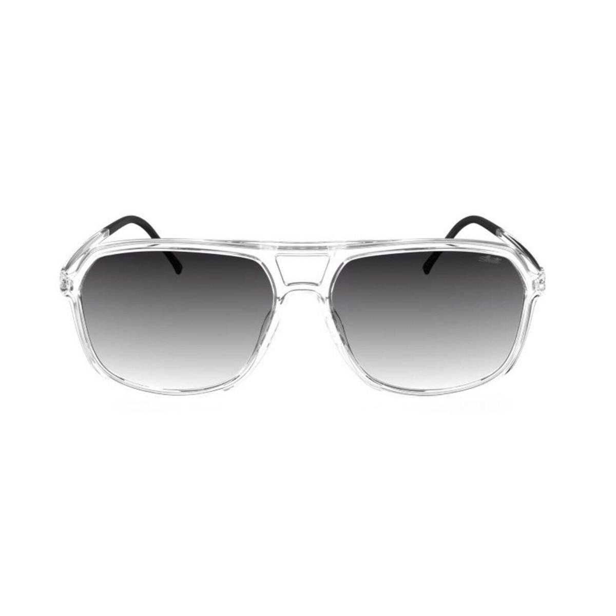 Silhouette Midtown 4080 Pure Crystal/classic Grey Shaded 1010 Sunglasses