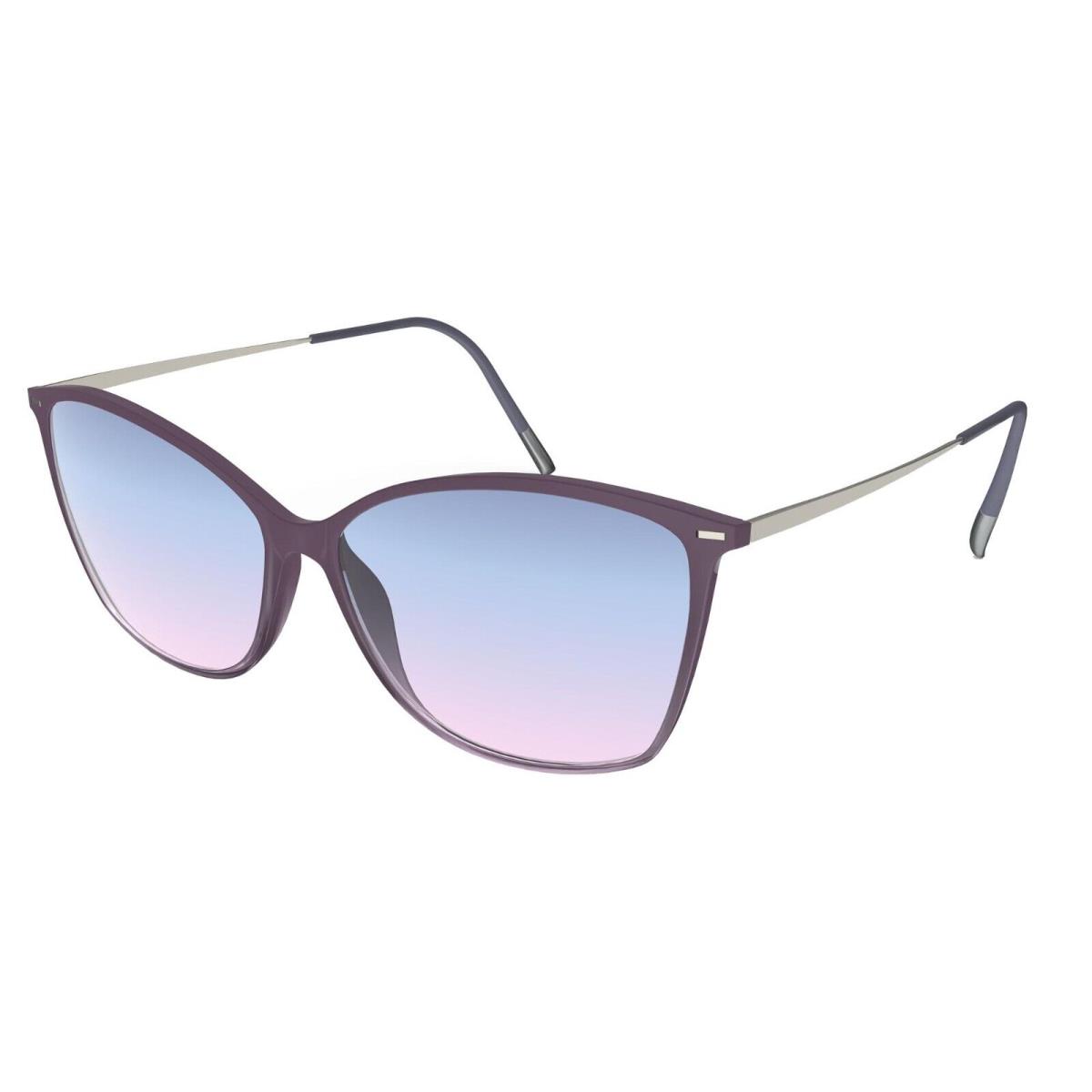 Silhouette Sun Lite 3192 Dark Violet/blue Pink Shaded 4000 Sunglasses