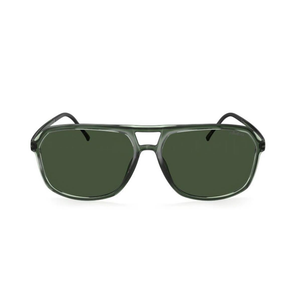 Silhouette Midtown 4080 Pine Green/green Polarized 5510 Sunglasses