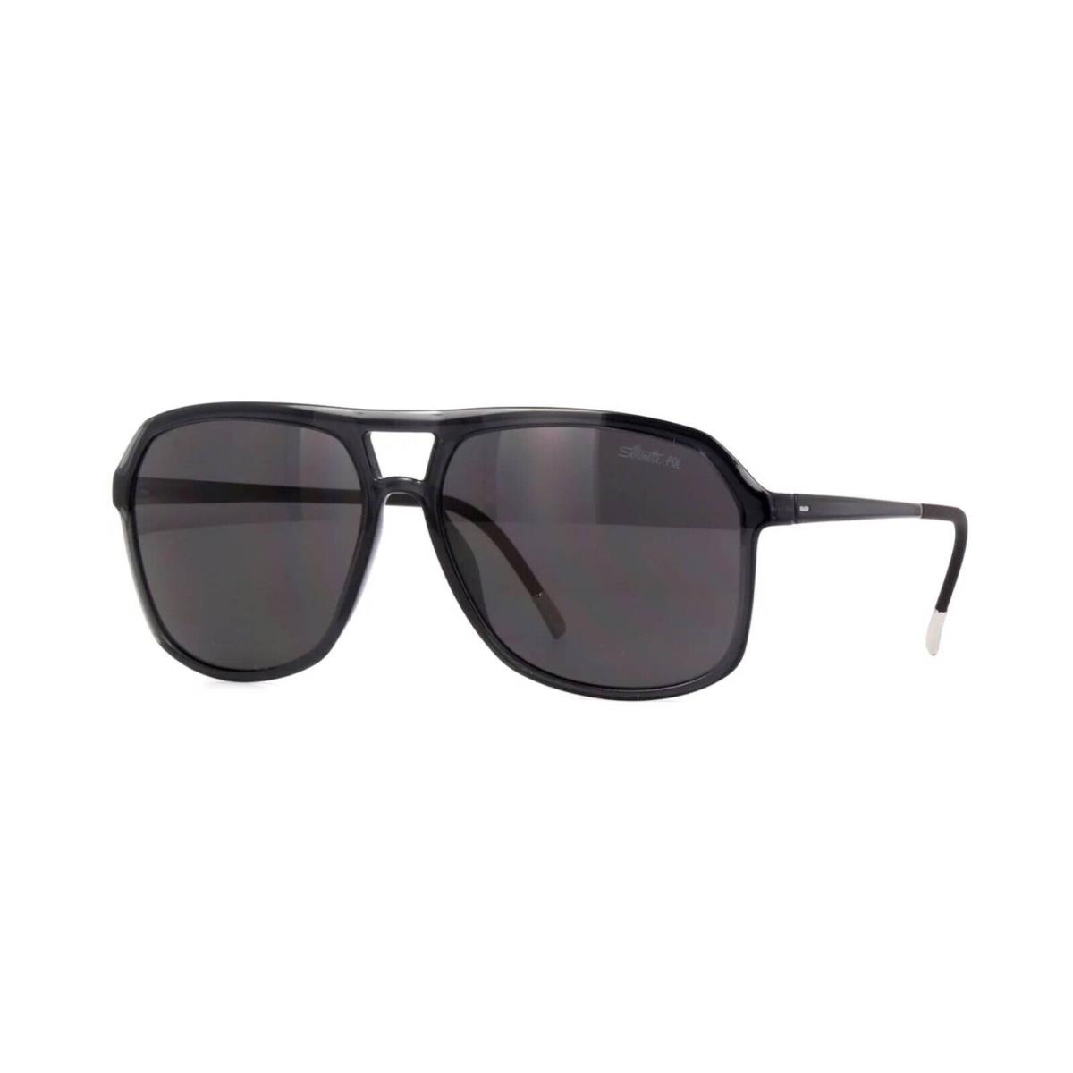 Silhouette Midtown 4080 Slate Grey/grey Polarized 6510 Sunglasses