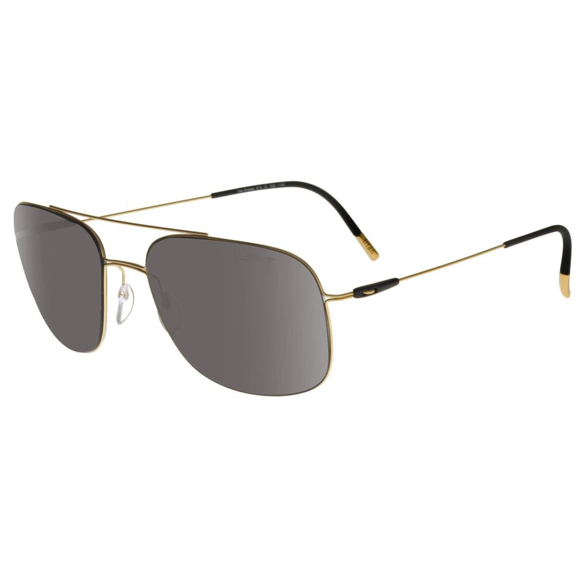 Silhouette Titan Breeze 8716 Gold/grey Polarized 7530 Sunglasses
