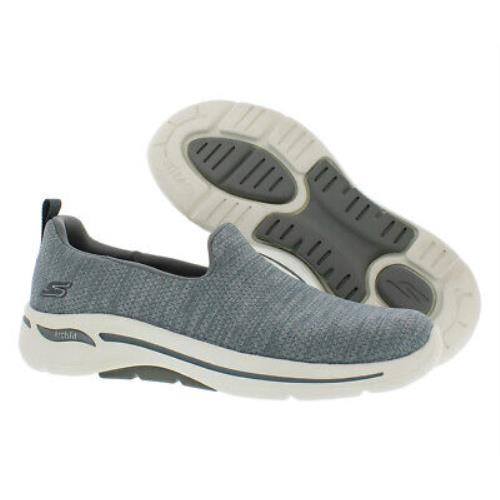 Skechers Go Walk Arch Fit Unlimited Time Womens Shoes Size 5.5 Color: Gray