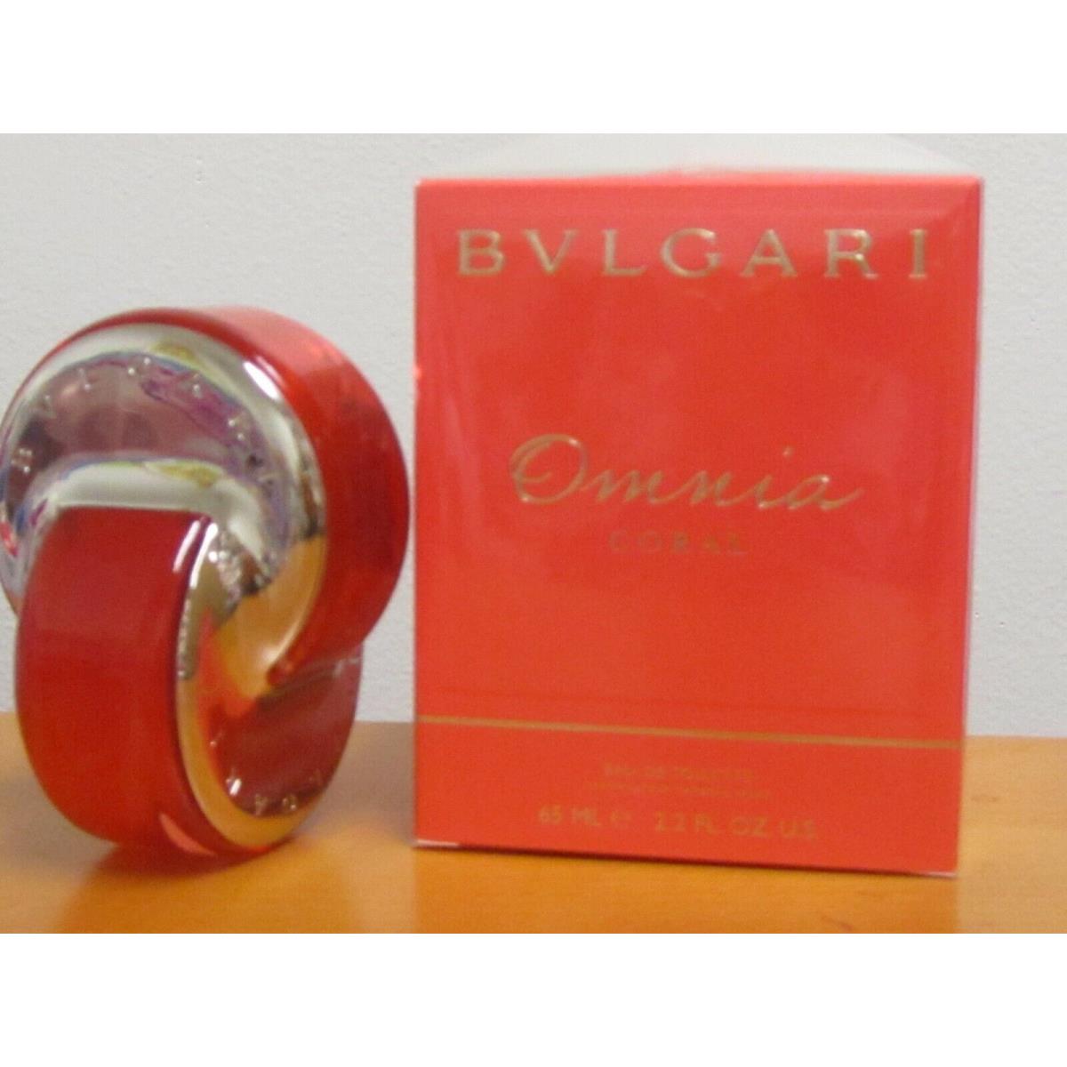 Omnia Coral By Bvlgari Perfume Women 2.2 oz / 65 ml Eau De Toilette Spray Seal