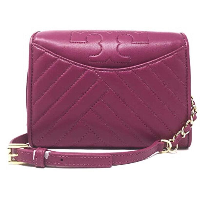 Tory Burch Alexa Combo Crossbody Chain Strap - Party Fuschia 55042