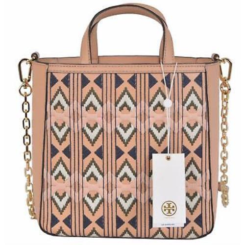 Tory Burch Embellished Mini East West Crossbody Purse Handbag Tote