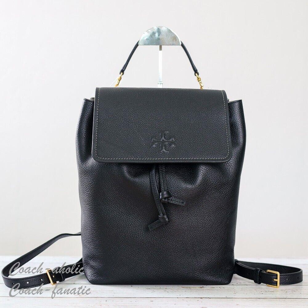 Tory Burch Thea Leather Backpack in Black 145920