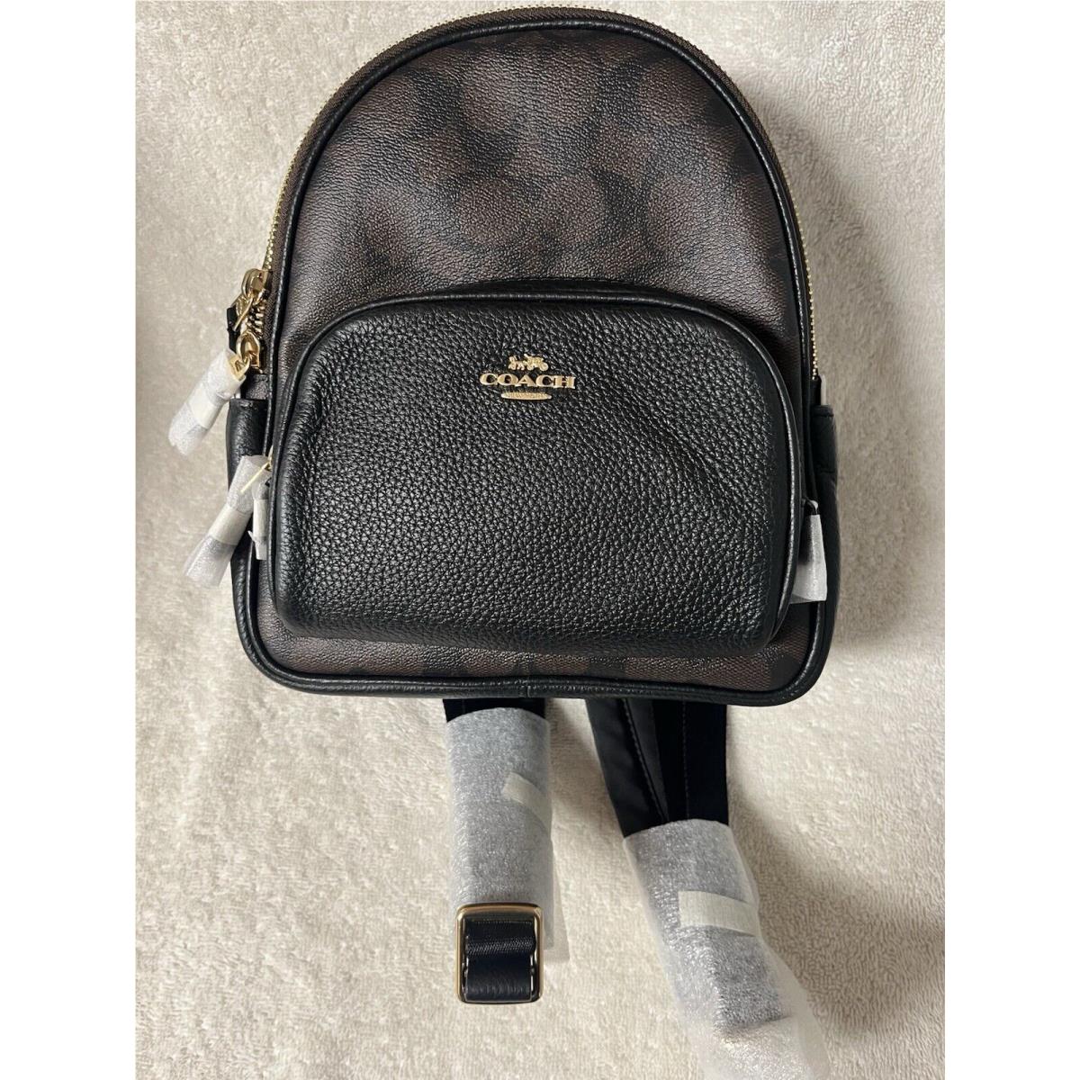 Coach Court Mini Signature Backpack C8604