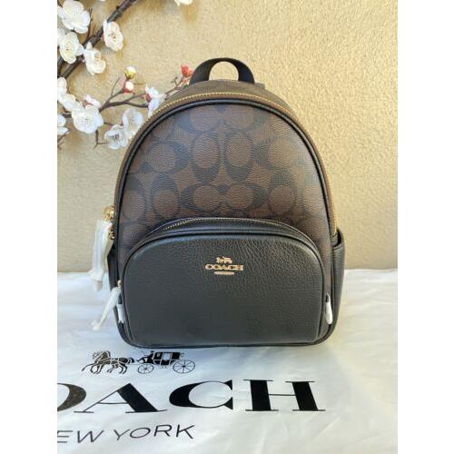 Coach Court Mini Signature Backpack C8604