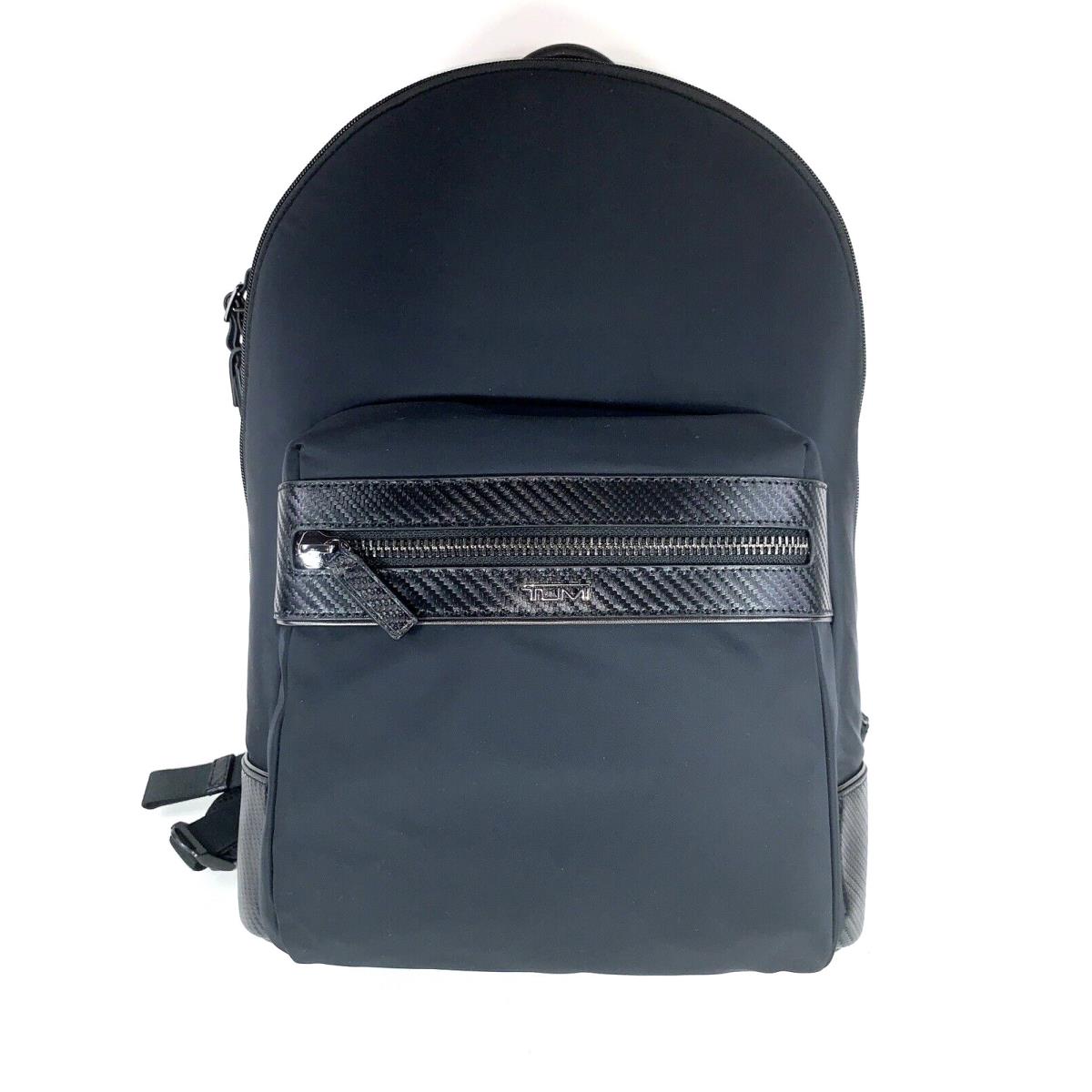 Tumi Spencer Campus Black Backpack Size 16X12X5 144989-1052 14X10 Laptop