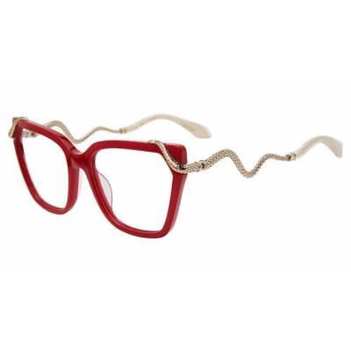 Roberto Cavalli VRC020M Eyeglasses Shiny Full Red