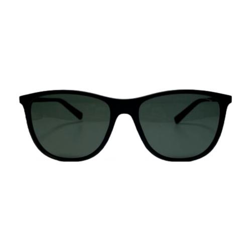 Armani Exchange AX4047SF 807871 Black Square Green 57mm Men`s Sunglasses