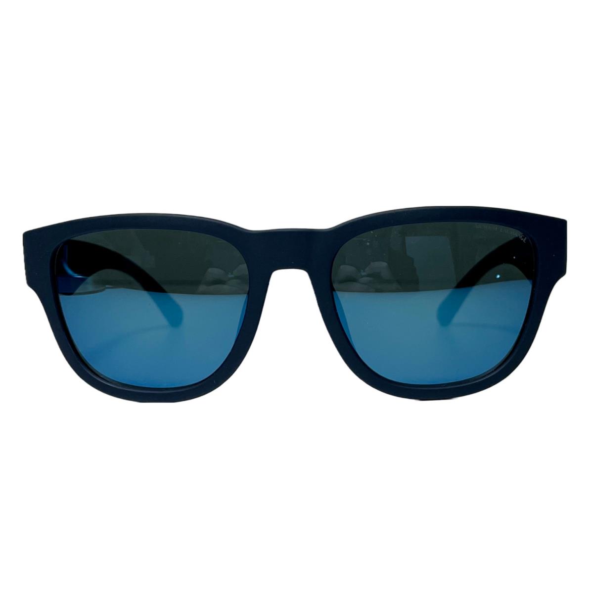 Armani Exchange AX4115SU 818155 Matte Blue Square Blue 54mm Men`s Sunglasses