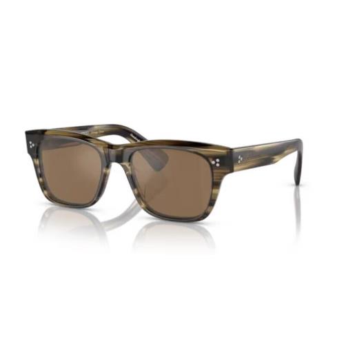 Oliver Peoples 0OV5524SU Birell Sun 1719G8 Olive Smoke 52mm Men`s Sunglasses