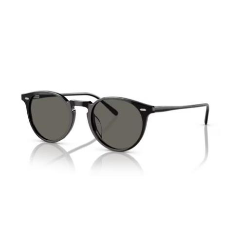 Oliver Peoples 0OV5529SU N.02 Sun 1731R5 Black/carbon Grey 46mm Men`s Sunglasses