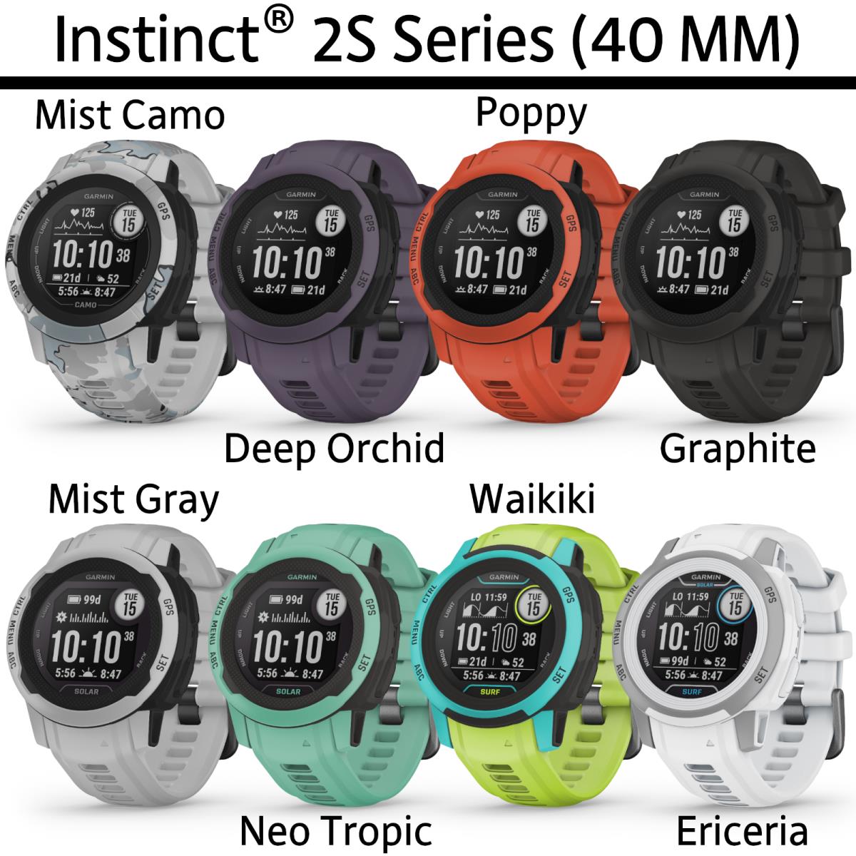 Garmin Instinct 2 Rugged Gps Smartwatch with 24/7 Health Monitoring Multi-gnss 40 MM