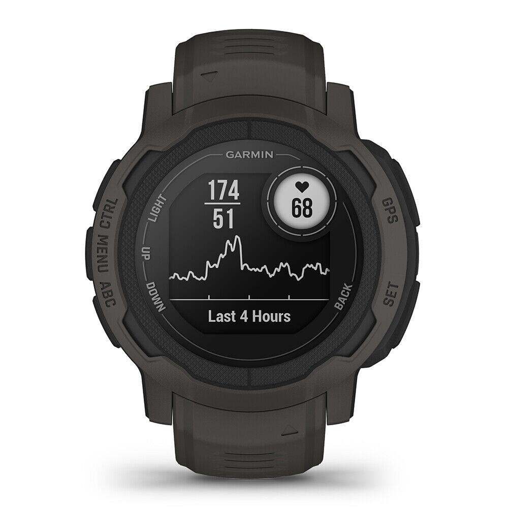 Garmin Instinct 2/2S Rugged Gps Smartwatch 24/7 Health Monitoring Multi-gnss Instinct 2 (Graphite)