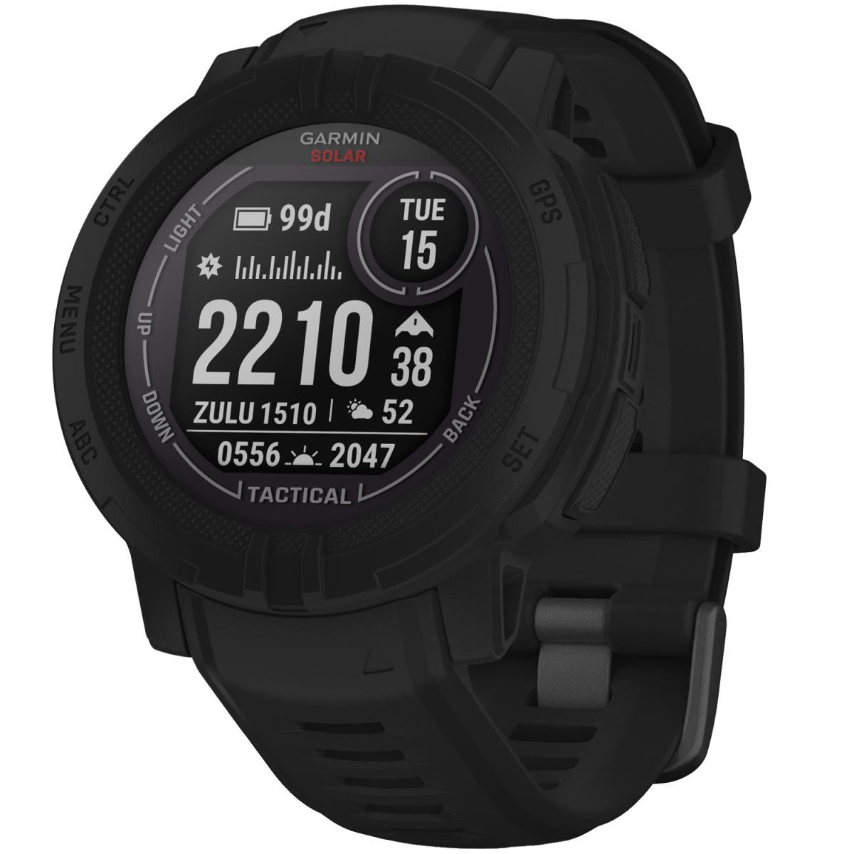 Garmin Instinct 2 Solar Smartwatch Black (010-02627-13)