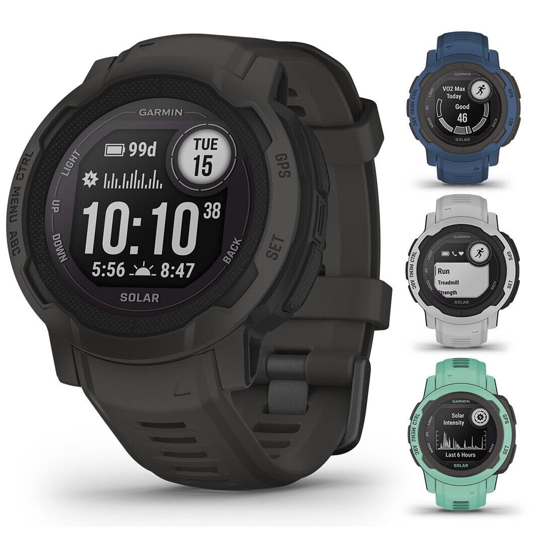 Garmin Instinct 2 Solar/2S Solar Rugged Gps Smartwatch with Solar-charging Lens