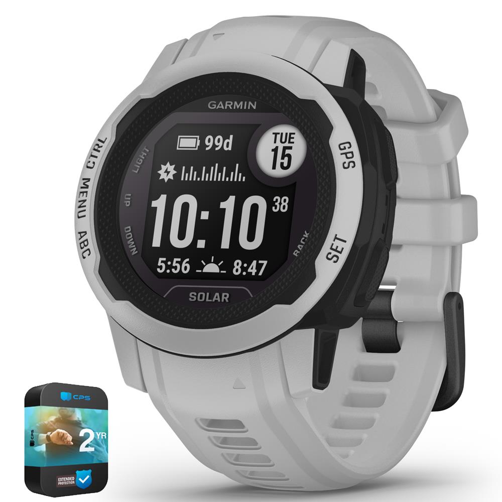 Garmin Instinct 2S Solar 40mm Gps Smartwatch with 2-Year Warranty Mist Gray (010-02564-11)
