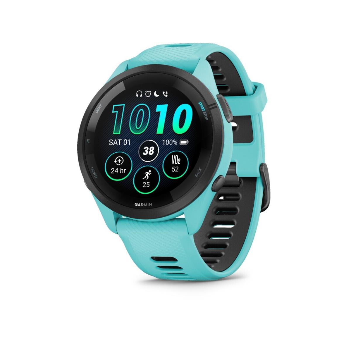 Garmin Forerunner 265 / 265S Gps Gps Running Smartwatch Various Colors Aqua / Black (46 mm)