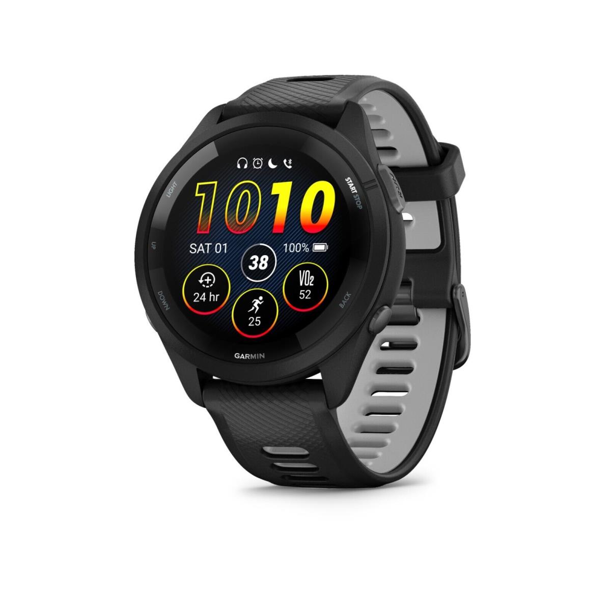 Garmin Forerunner 265 / 265S Gps Gps Running Smartwatch Various Colors Black / Powder Gray (46 mm)