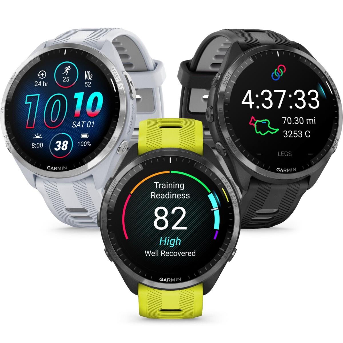 Garmin Forerunner 965 Premium Gps Running/triathlon Amoled Smartwatch w/ Music