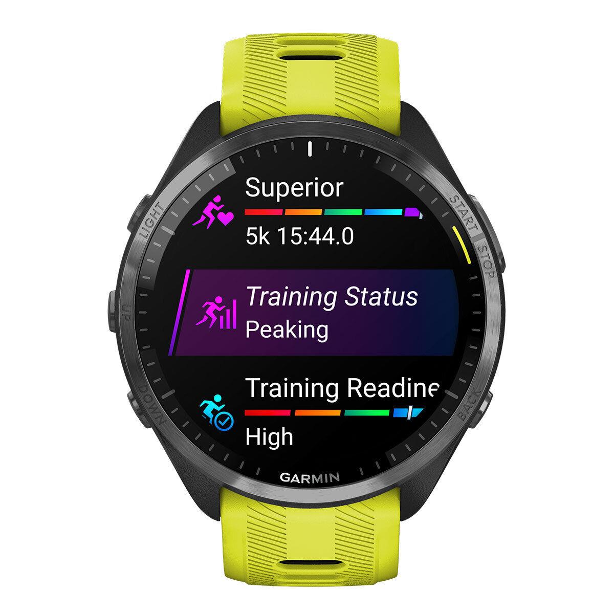 Garmin Forerunner 965 Premium Running Triathlon Gps Smartwatch Amoled Display Amp Yellow