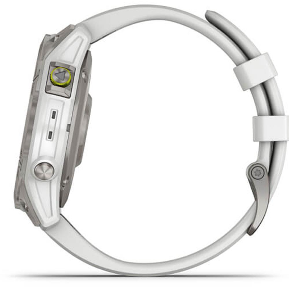 Garmin Epix Gen 2 Premium Active Smartwatch White Titanium (010-02582-20)