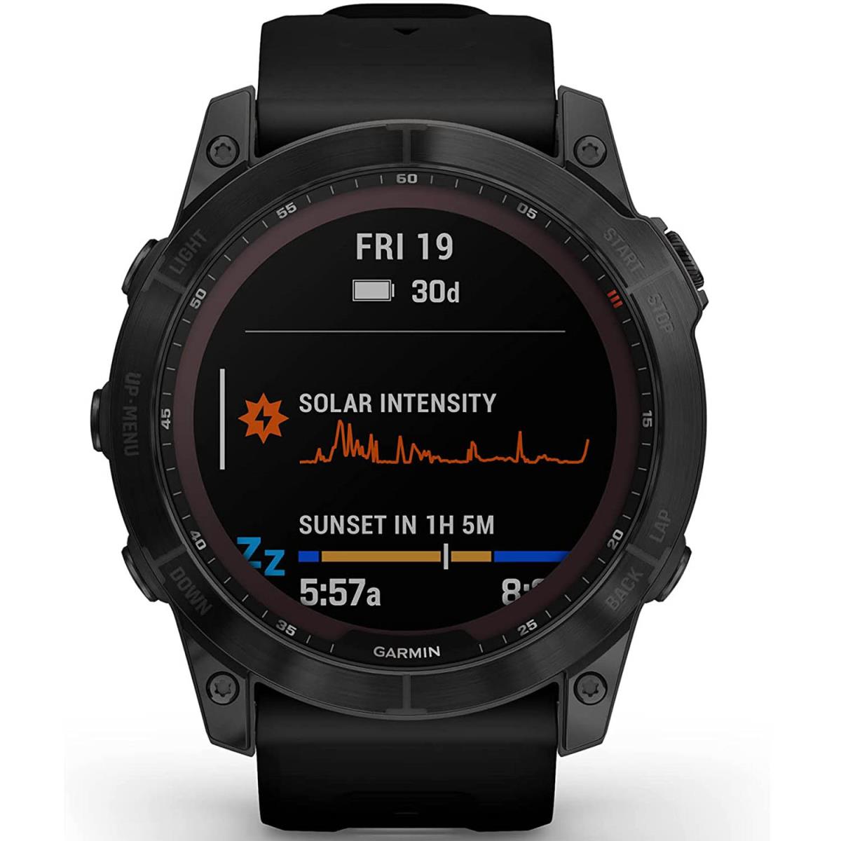 Garmin Fenix 7X Solar Smartwatch Black/Black Band (010-02541-22)