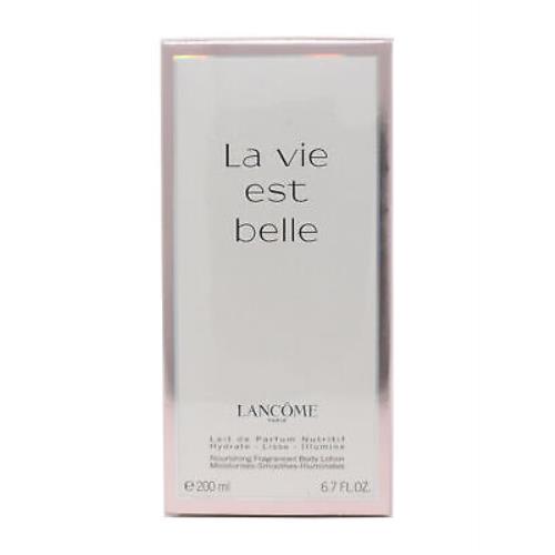 Lancome La Vie Est Belle Body Lotion 6.7oz/200ml
