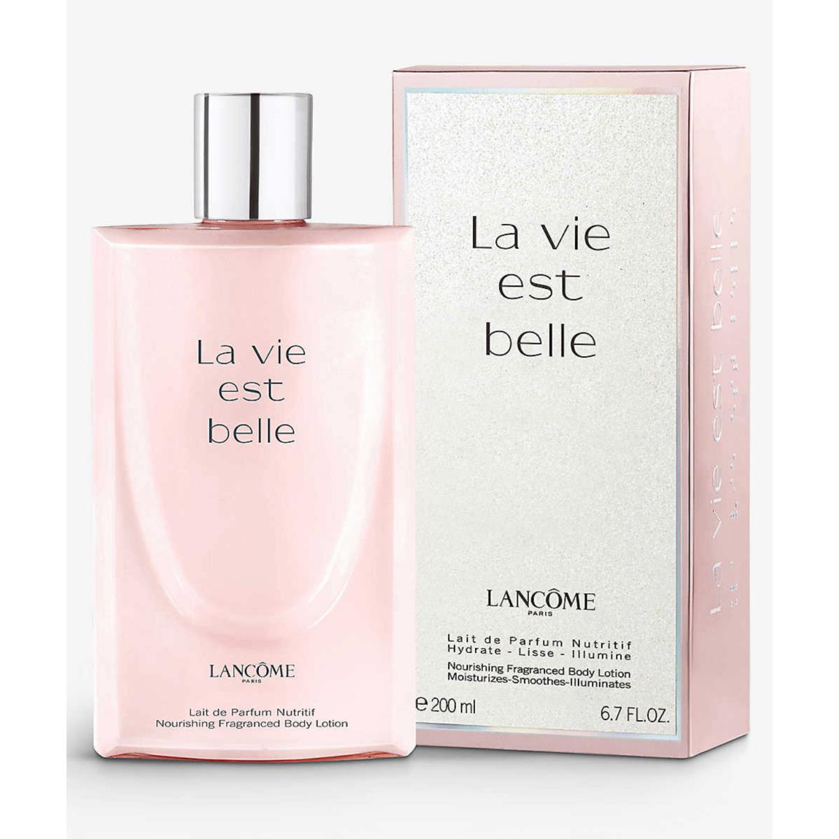 Lancome La Vie Est Belle Body Lotion 6.7oz/200ml Boxed