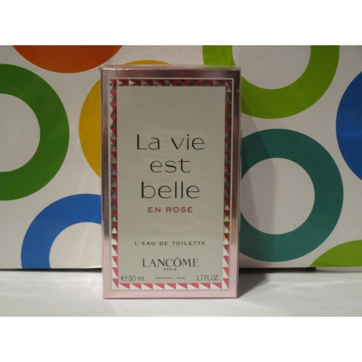 Lancome LA Vie Est Belle EN Rose Eau DE Toilette Spray 1.7 OZ Boxed